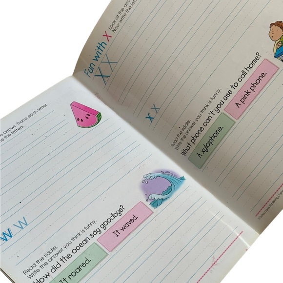 Pre School reading writing educational book bundle of 3 LEARNING - Picture 2 of 9